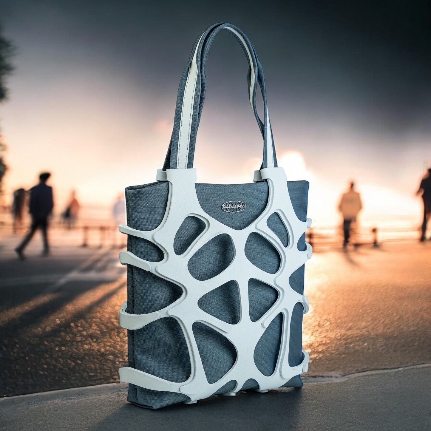 "ALIEN" DENIM tote bag