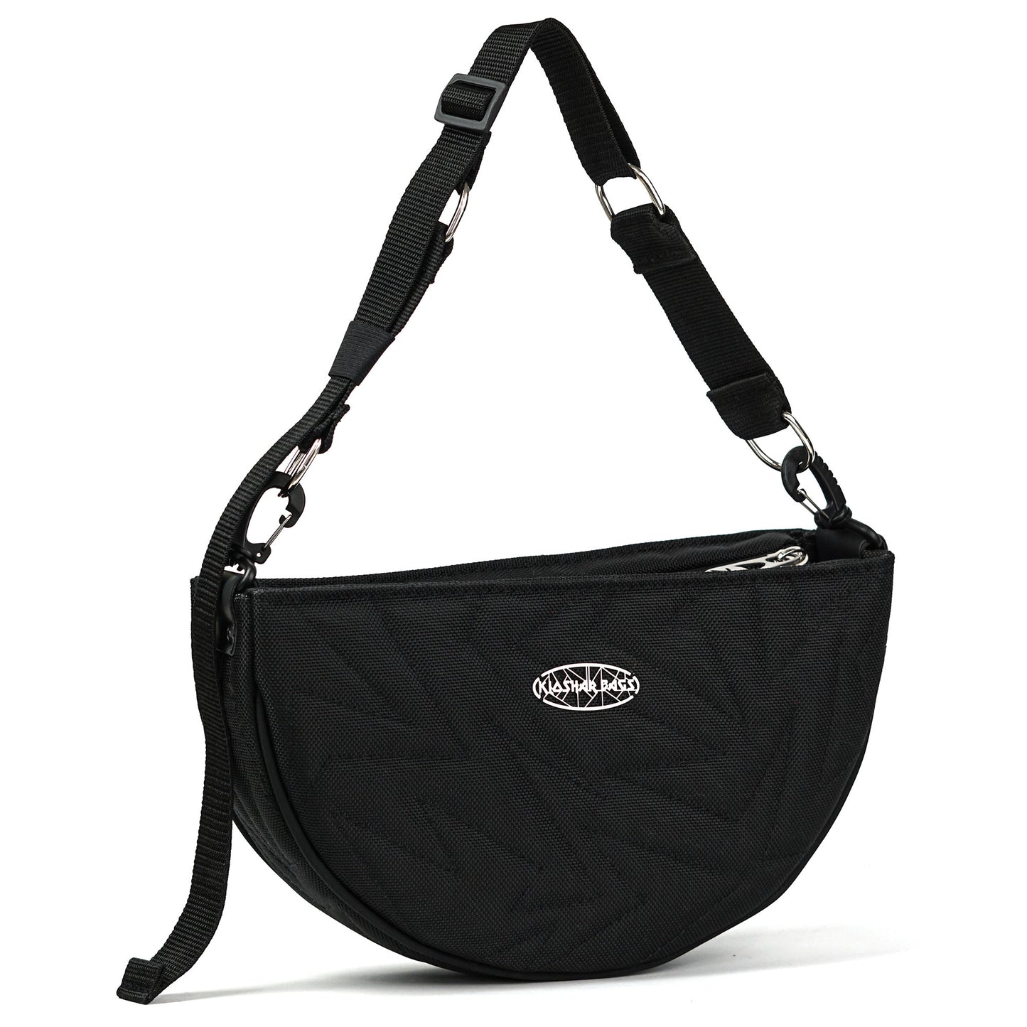 "BLACK SCRATCH" shoulder bag