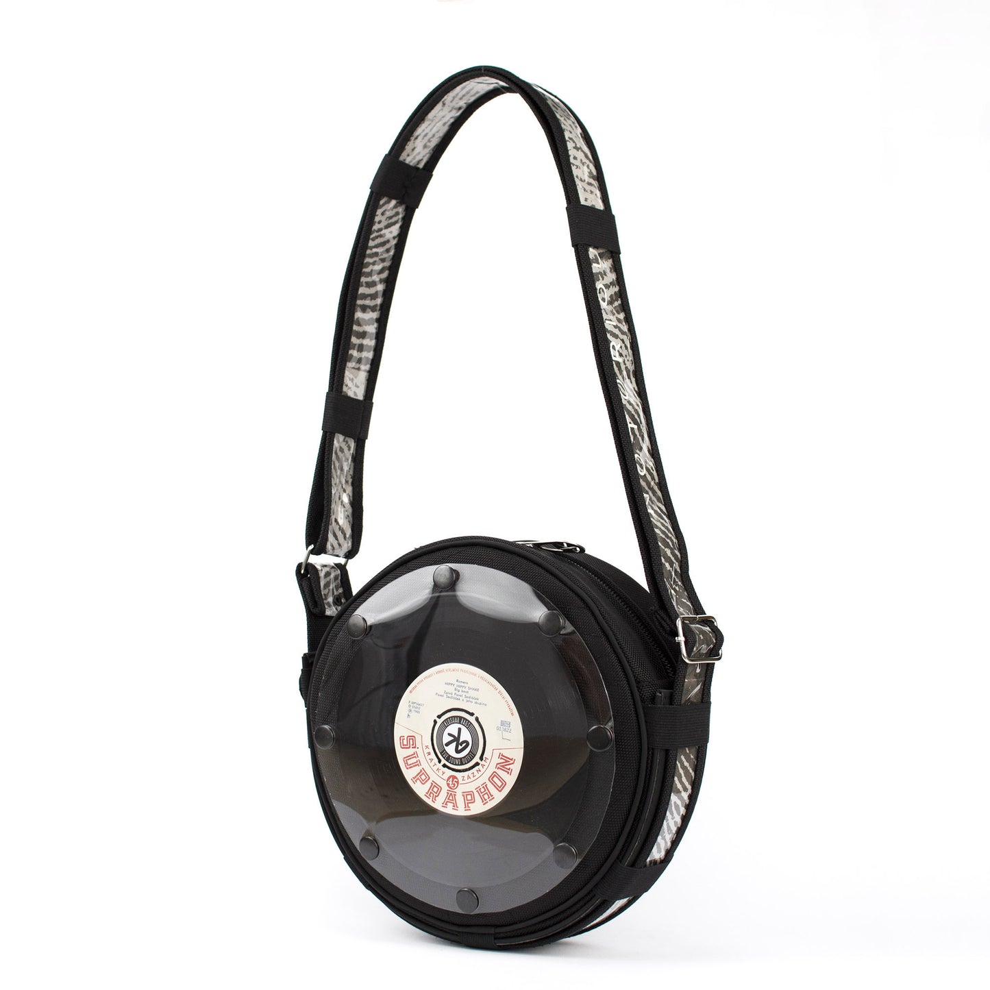 "BLACK O" 7 inch vinyl record O bag