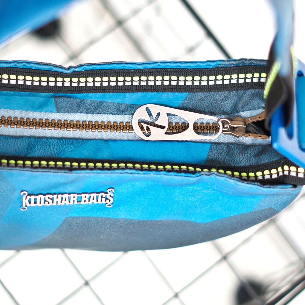 "BLUE CAMO" HANDBAG