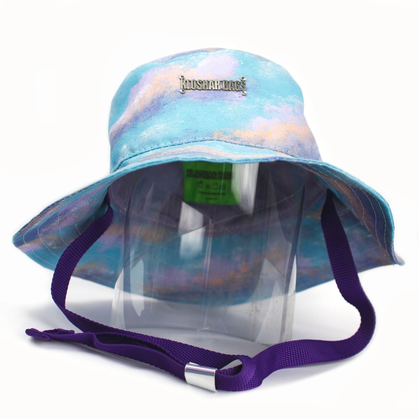 "SUNSET" large bucket hat no