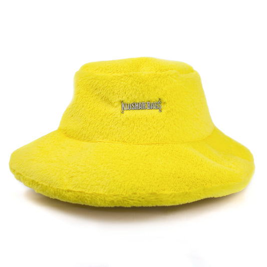 "YELLOW" large bucket hat