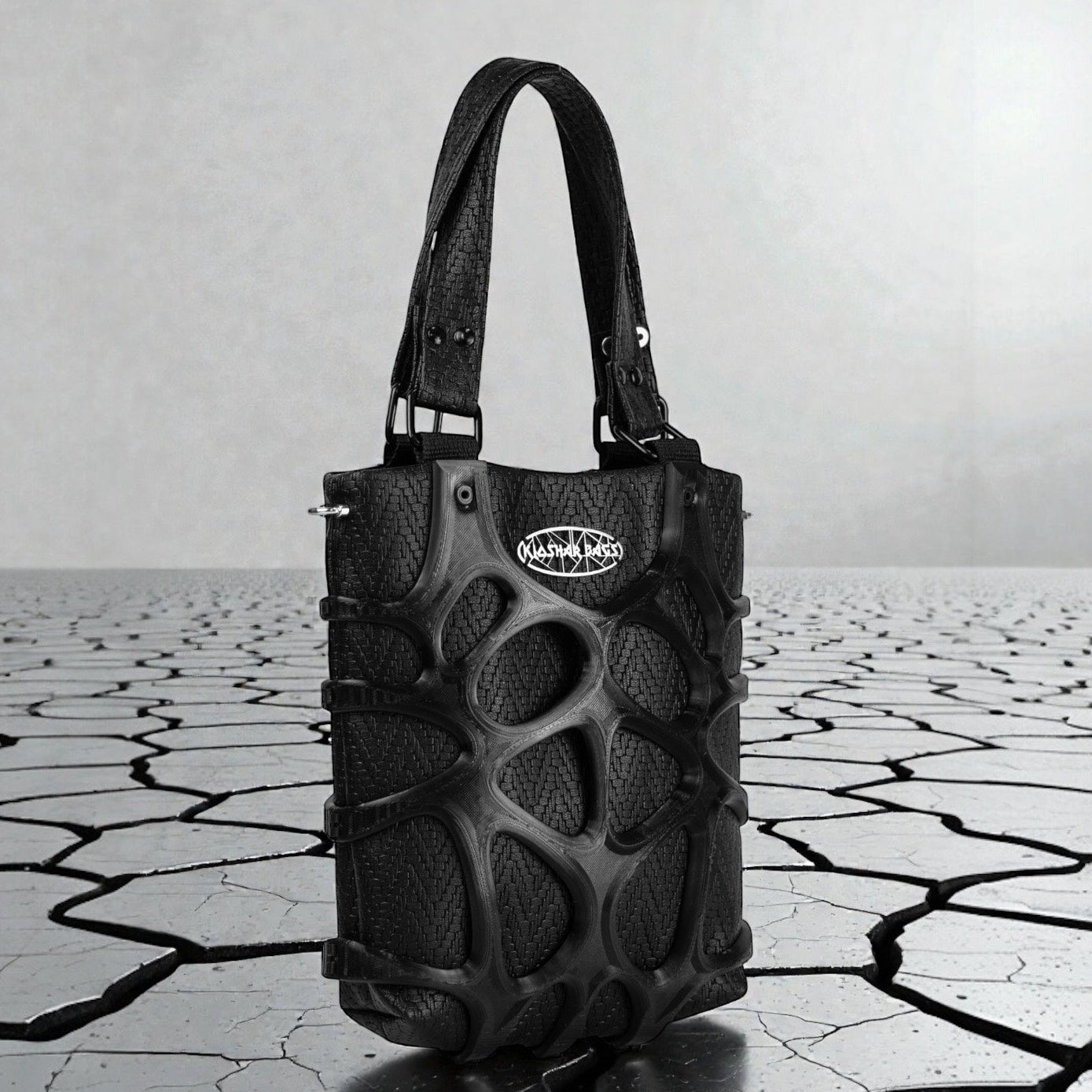 "ALIEN" tote bag mini / black