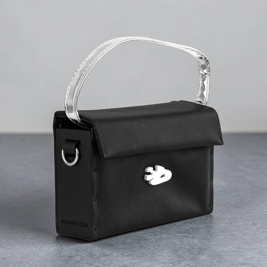 "BRICK" black bag