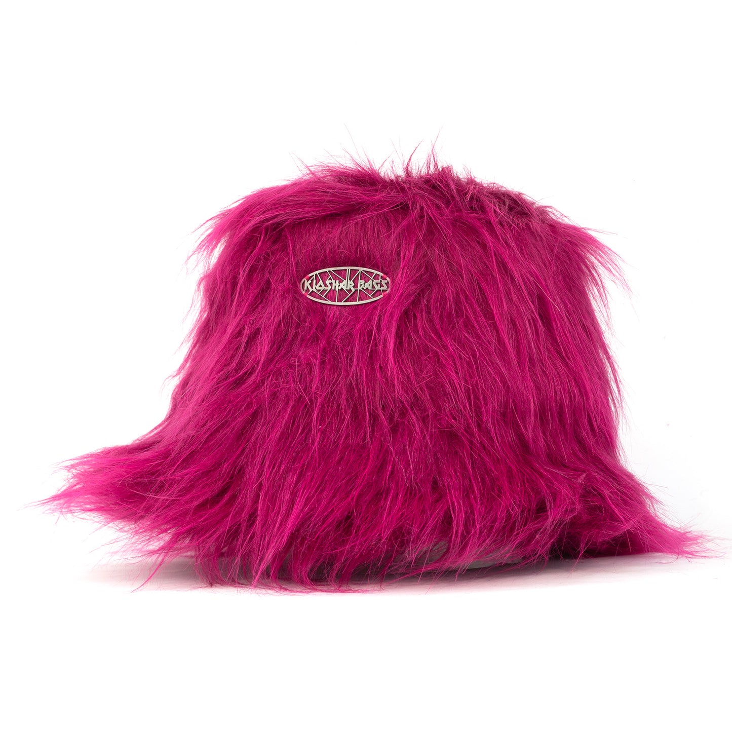 "CYCLAMEN"  bucket hat *faux fur