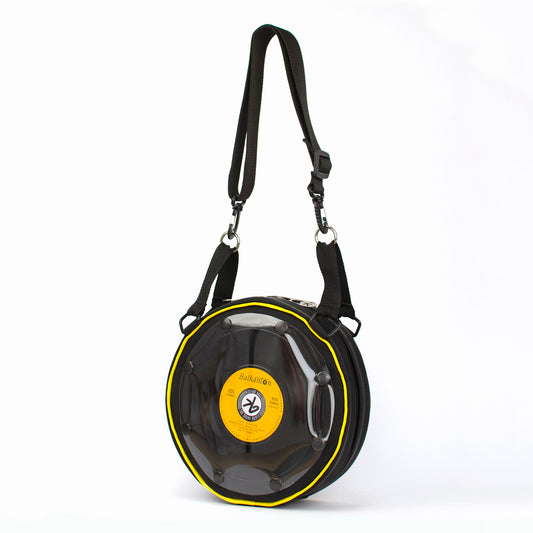 "BLACK & YELLOW" O BAG small