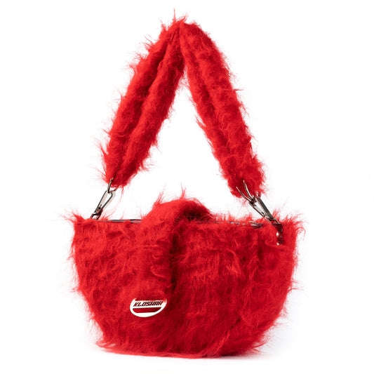 "ELMO" handbag *faux fur