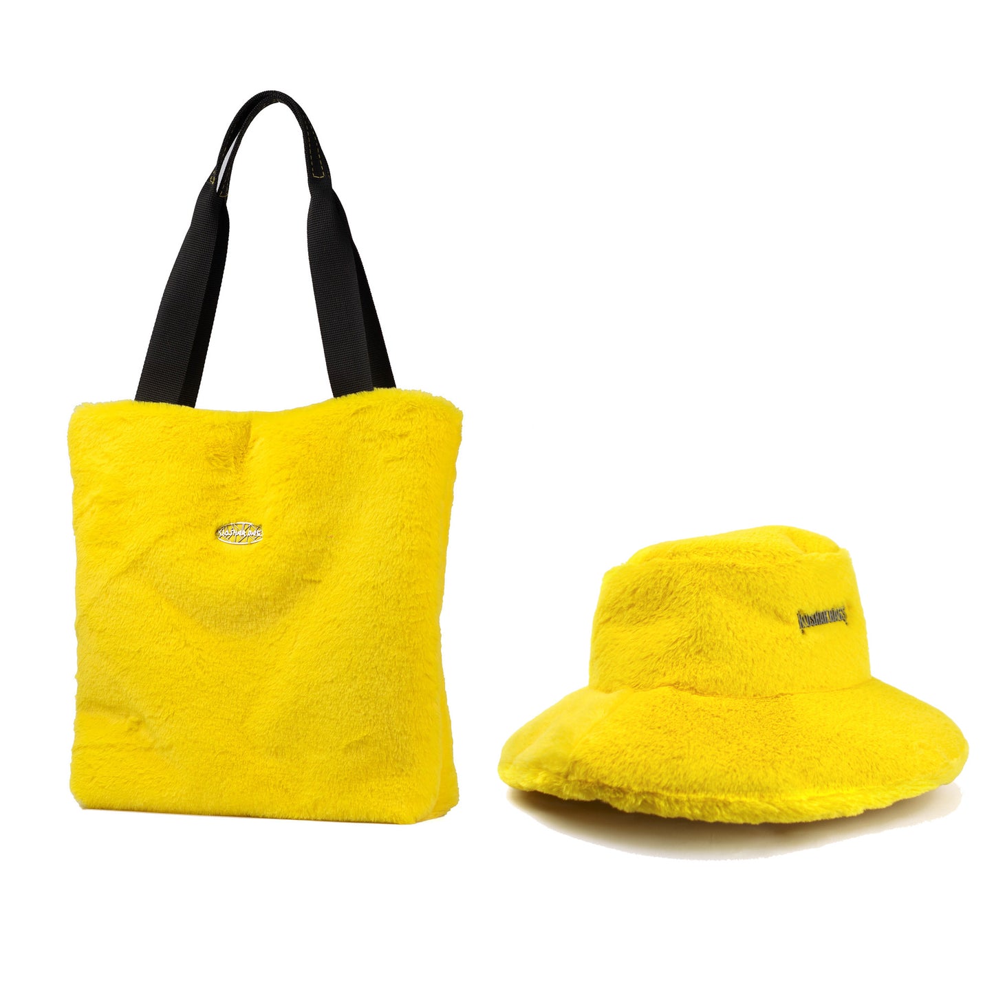 "YELLOW" SET tote bag + hat
