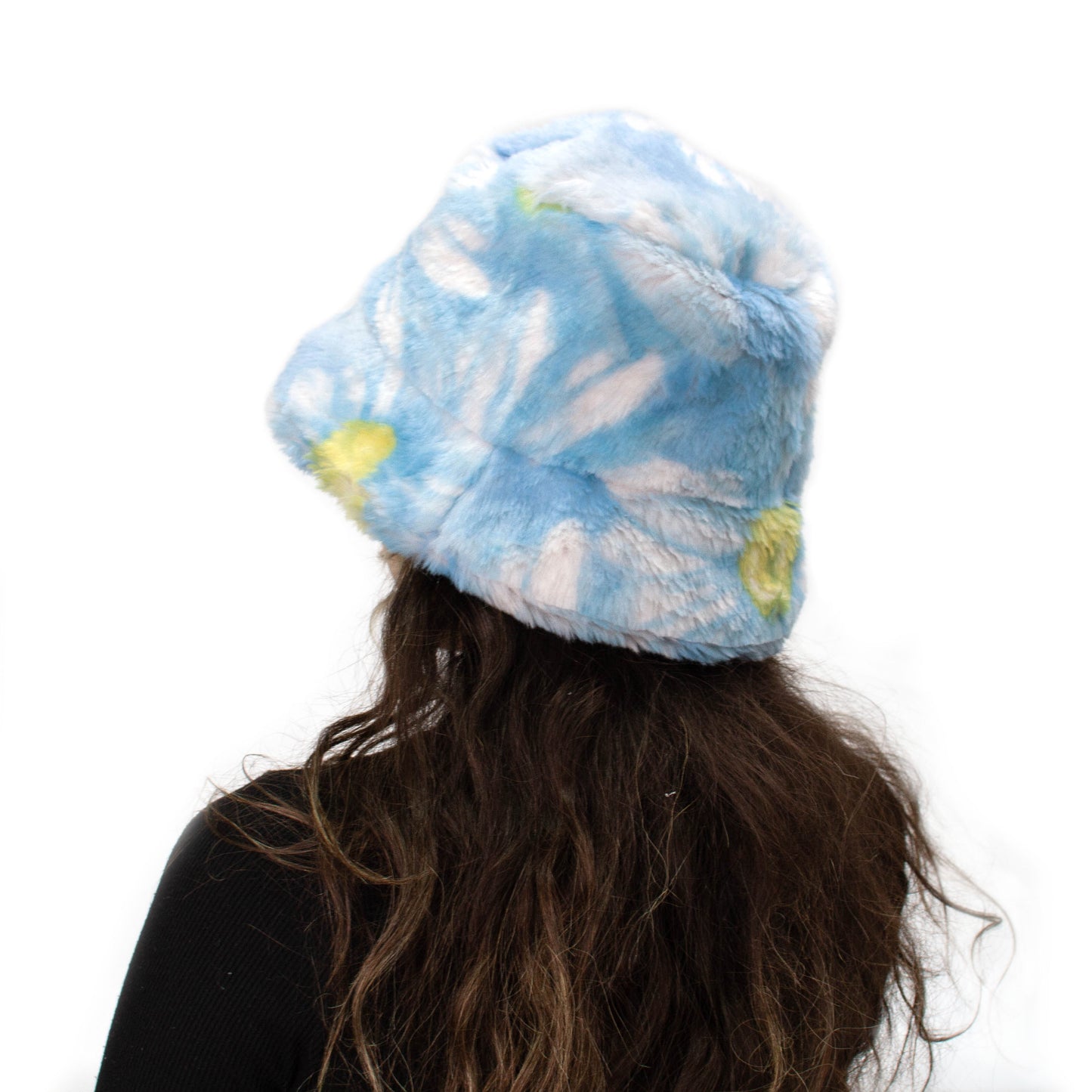 "MOON FLOWER" bucket hat