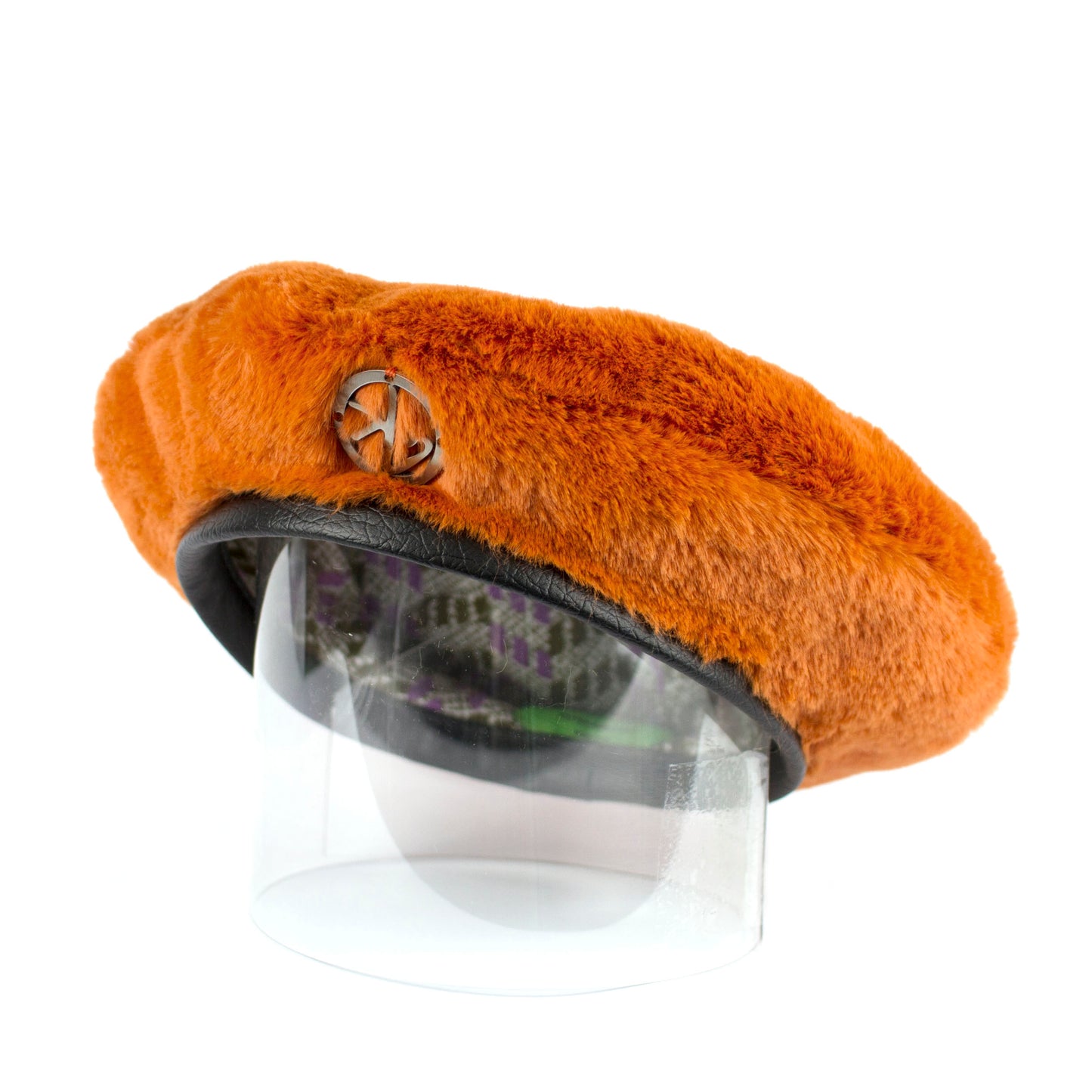 "ORANGE" French beret hat
