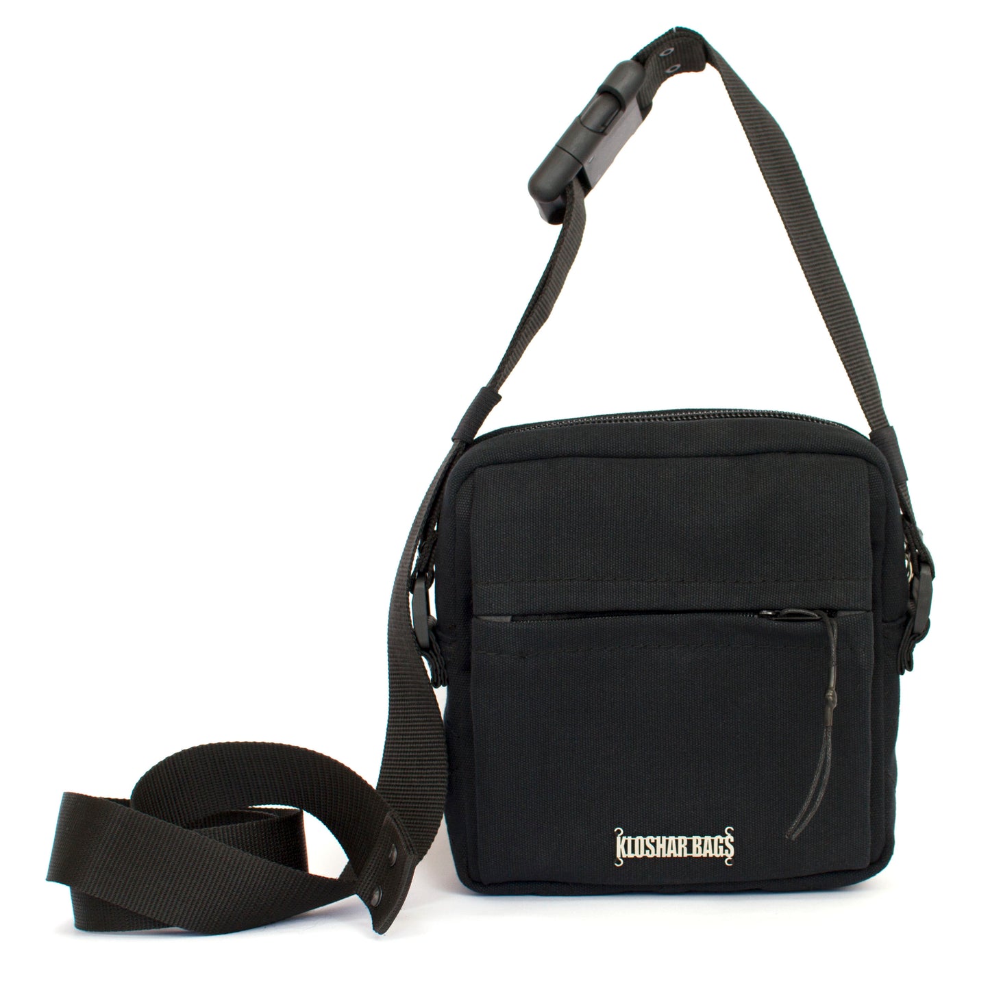 "QUAD" BLACK HANDBAG