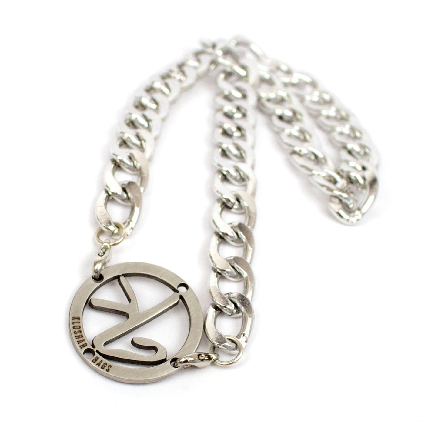 "SILVER" KB NECKLACE
