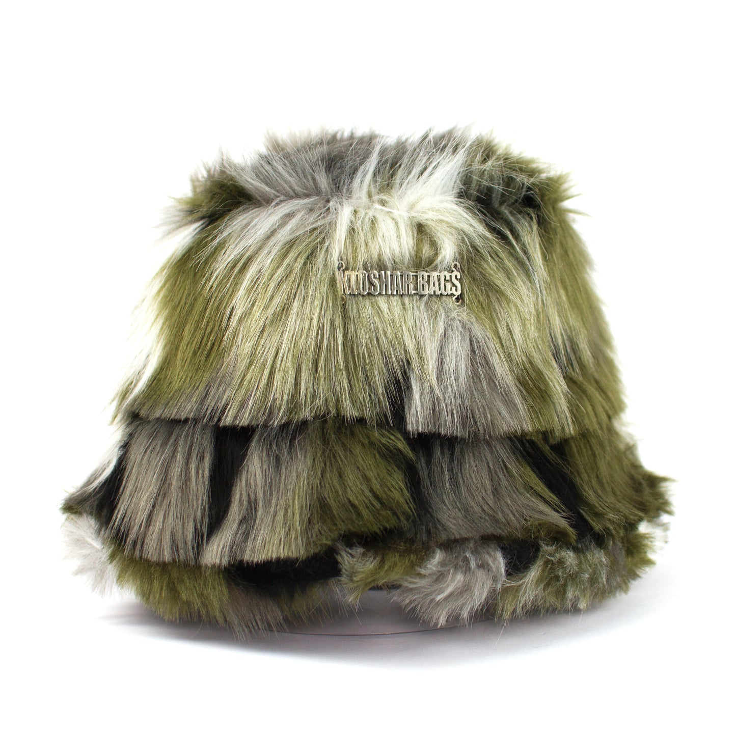 "GREEN mix" bucket hat