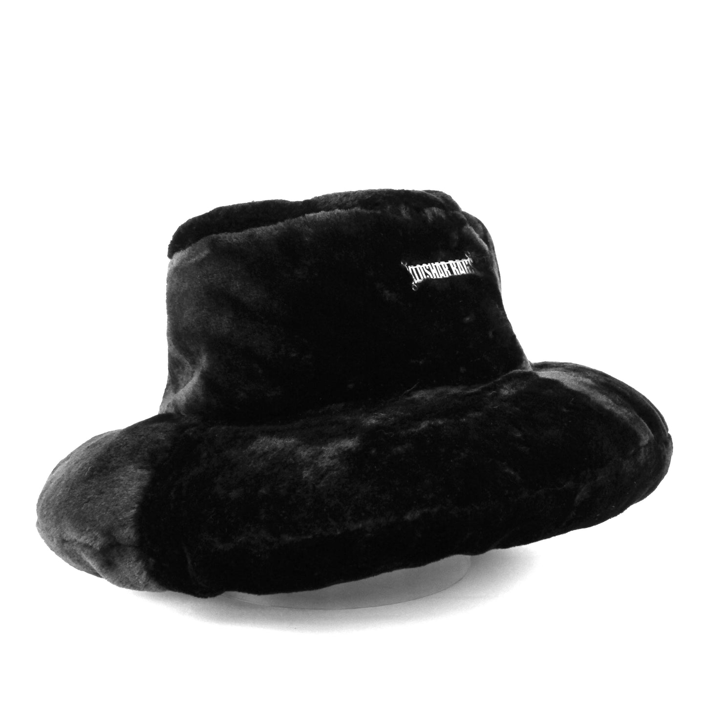 "BLACK" large bucket hat