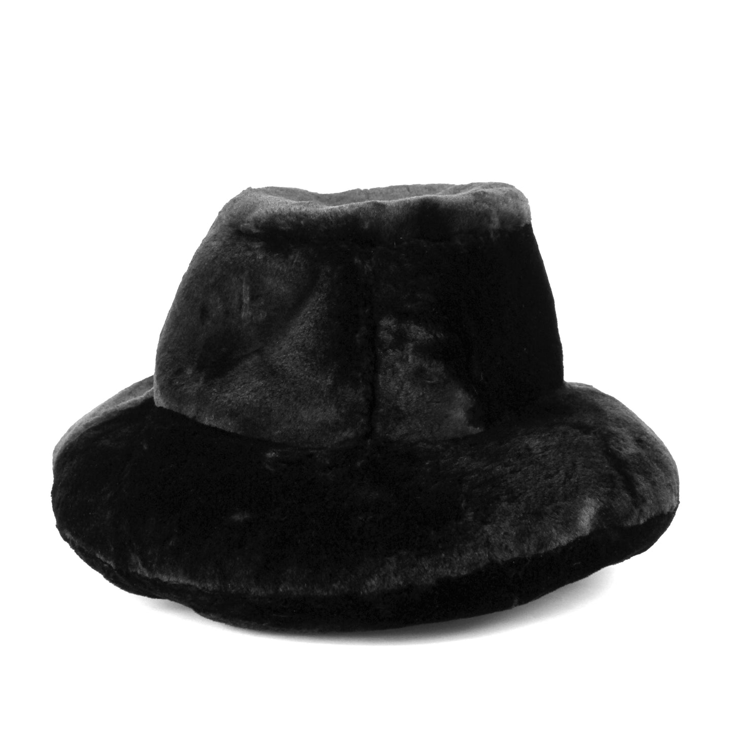 "BLACK" large bucket hat